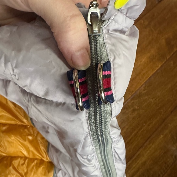 Ruffwear Yellow and Silver Dog Winter Jacket - Picture 5 of 6